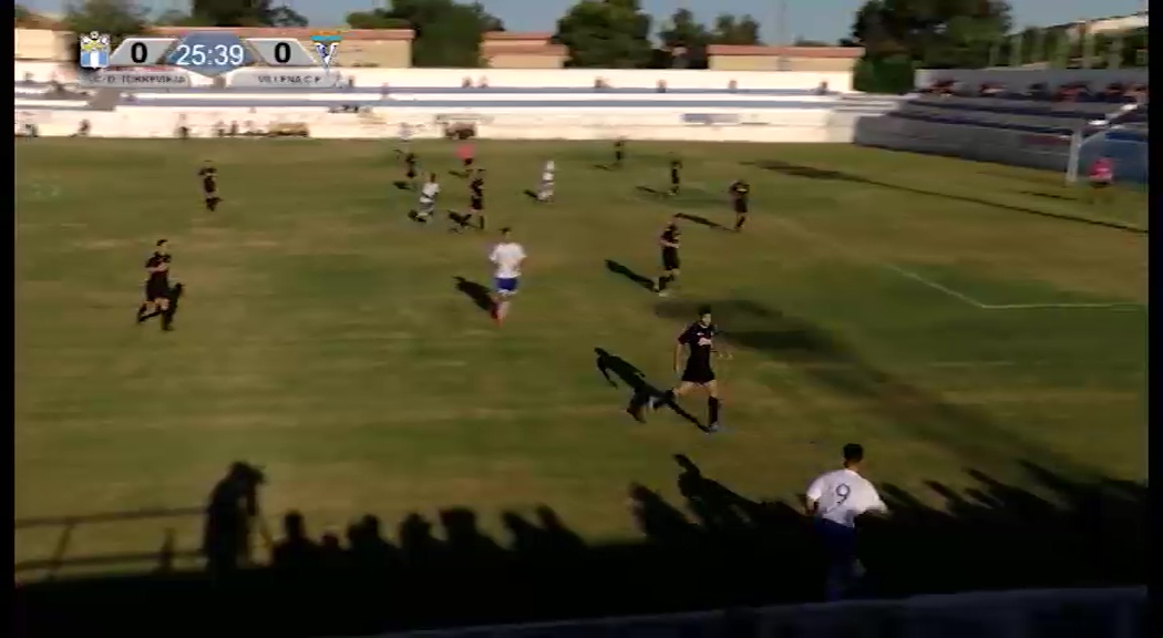 Primera parte del partido CD Torrevieja - Villena CF